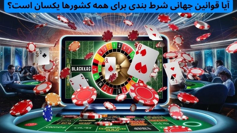 آیا قوانین جهانی شرط بندی برای همه کشورها یکسان است؟